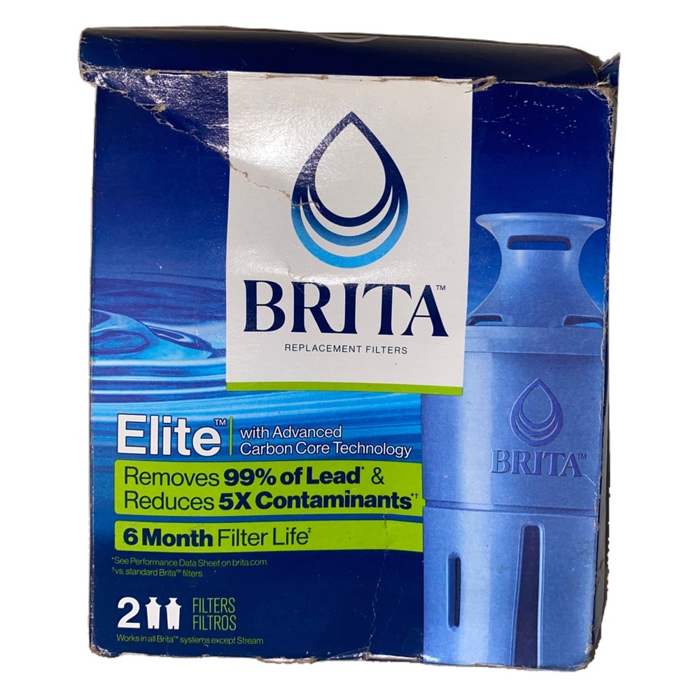 Brita Elite 2 Water Filters for Brita Pitchers & Dispensers